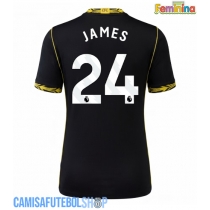 Camisa de time de futebol Chelsea Reece James #24 Replicas 2º Equipamento Feminina 2026-27 Manga Curta